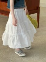 Chân váy trắng ren - Ảnh 3