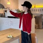 áo khoác len Cadigan - Ảnh 2