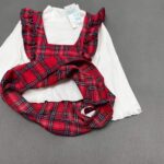 Set yếm caro đỏ primark - Ảnh 5